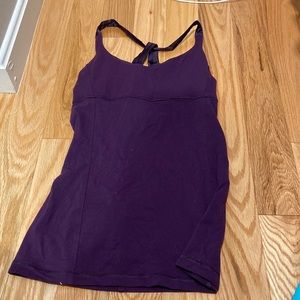 purple tank from lululemon
